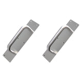 Maxbell 2Pcs Door Handles Sturdy Door Pull Push Plates for Public Office Restaurants 30cm x 8cm x 0.15cm