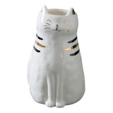 Maxbell 2x Cute Cat Plant Pot Planter Flower Pot Plant Succulent Container Decor