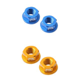 Maxbell 2 Pair Kids Bike Hubs Nut M10 Folding Balance Bike Wheel Hubs Axle Nuts