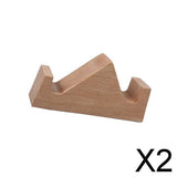 Maxbell 2xWood Universal Cell Phone Desktop Stand Holder For Phone Tablet- Mountains