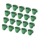 Maxbell 20 Pieces Strawberry Nursery Pots Cup Accessory Multifunctional Side Hanging Size L