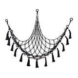 Plush Toy Net Ornaments Organizer Display Home Corner Stuffed Animal Hammock Black