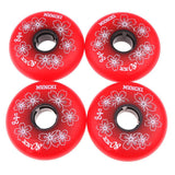 Maxbell 4 Pieces Inline Roller Hockey Fitness Skate Replacement Wheel 84A 80mm Red - Aladdin Shoppers