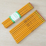 Maxbell 4x10 Pcs HB No.2 Woodcase Pencils Office School Break Resistant Yellow Barrel