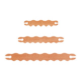 Maxbell 3x Wood Hand Loom Stick Weaving Tool for Rug Making Making Sweaters Tapestry