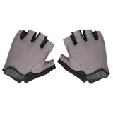 Maxbell Maxbell Non-Slip Sun Block Half Finger Sports Gloves for Outdoor Activities Gray L
