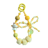 Maxbell Phone Charm DIY Decoration Handmade Beaded Phone Strap for Party Favors Gift Style B