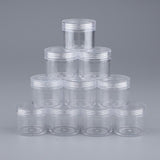 Maxbell Maxbell 10x Empty Round Clear Makeup Jar Pot Powder Travel Cream Cosmetic Container 20g