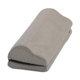 Maxbell Foot Rest for Under Desk Portable Leg Elevations Pillow for Gaming Car Desks Light Gray