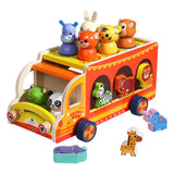 Maxbell Sorter Car Toy Interactive Imagination Focus Animal Shape Sorting Truck Toy