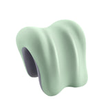 Maxbell Neck Support for Office Chair Washable Non Slip Desk Sleeping Napping Pillow green