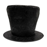 Maxbell Extra Tall Top Hat Nightclub Holiday Role Playing Classic Party Magician Hat Black Suede