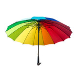 Maxbell Stick Umbrella 16 Ribs Extra Large Waterproof Strong Automatic Open Umbrella