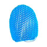 Maxbell Honeycomb Cleaning Bath Gloves Bath Washcloth Scrubber Reusable Scrub Gloves blue