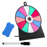 Maxbell Tabletop Prize Turntable Rotating Wheel Party Pub Game Toy Colorful