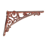 Maxbell Wall Shelf Bracket Rustic Shelving Bracket for Indoor Outdoor Shelves Pantry Rose Gold