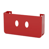 Maxbell WiFi Router Storage Box Bracket Router Rack for Living Room Bedroom Tabletop Red No Ears
