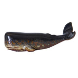 Maxbell Ceramic Whales Sculpture Animal Statue for Bookshelf Home Office Holiday Gift