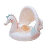 Maxbell Inflatable Pool Float Water Toy for Vacation Beach Party Supplies Water Park Baby with Seat and Canopy