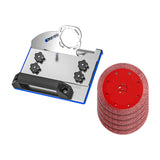 Maxbell 45 Degree Tile Chamfer Holder Bracket for 100 Type Angle Grinder Accessories 5 Saw Blades