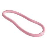 Maxbell Weighted Fitness Hoop Outdoor Weighted Spring Hoop for Travel Men Women Home Pink