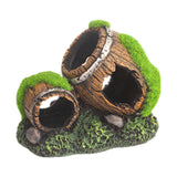 Maxbell Fish Tank Landscaping Decoration Rock Cave House Aquarium Landscape Ornament 11.5x6.5x8.5cm