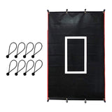 Maxbell Baseball Batting Cage Backdrop Folding Rolling with Strike Zone for Pitching