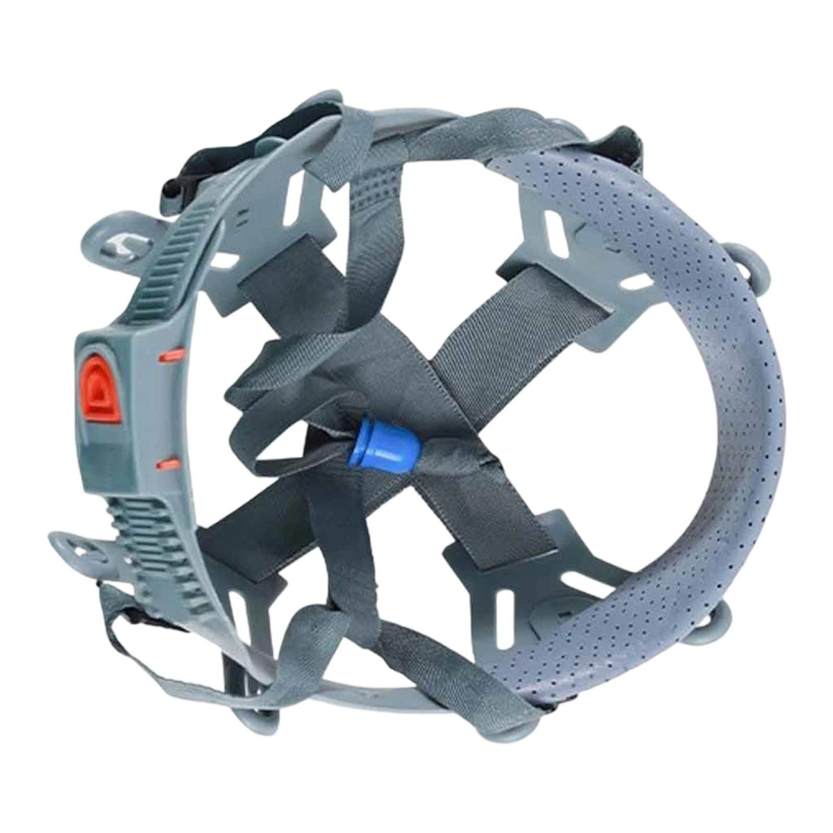Hard Hat Replacement Suspension Adjustable Construction Cap Breathable Liner Gray 8 Point Button