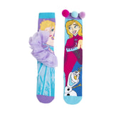 Maxbell 1 Pair Knee Socks Cartoon Pattern Socks Novelty Festival Long Socks for Kids Style E