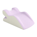 Maxbell Relaxing Prone Pillow Simple Leg Support Cushion for Indoor Beds Bed Reading violet