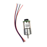 Maxbell 1:110 12V Geared Motor with Encoder Full Metal Motor 64RPM/min Reducer Motor
