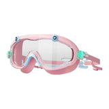 Maxbell Children Swim Goggles Anti Fog Eyewear for Summer Learning Swimming Outdoor Blue Pink