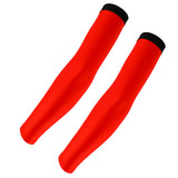 Maxbell Cycling Golf Arm Sleeves Sun UV Protection Bicycle Golf Arm Warmer Red&Black