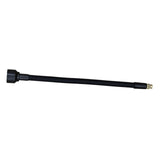 Maxbell Sprayer Extension Rod Black Handheld Replace Parts Adjustable Angle Flexible Length 30 cm