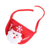 Cute Christmas Pet Bib for Small Dogs Puppy Cats Party Holiday Red - Aladdin Shoppers