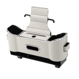 Maxbell Maxbell Back Seat Storage Box Seat Back Tissue Holder Backseat Organizer Storage Box White