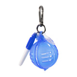 Maxbell Golf Ball Liner Gift Golf Ball Alignment Marker for Outdoor Sports Beginners blue