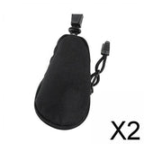 Maxbell 2xKey Pouch Hanging Waist Bag Gear Men Women Multipurpose Outdoor Camping