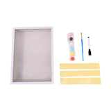 Maxbell DIY Craft Keepsake Frame Gifts Creative DIY Art Print Frame for Family Night