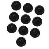 Maxbell 10 Pieces Nylon Mobility Wheels Kit Replacement for Ellipticals Multipurpose 53x21mm