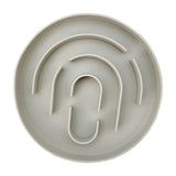 Maxbell Slow Feeder Cat Bowl Silicone Dog Treats Mat Anti Gulping for Dogs and Cats Grey