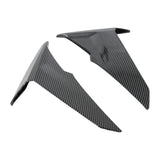 Windscreen Side Replace Spare Parts Reduce Resistance Side Wind Deflectors Black