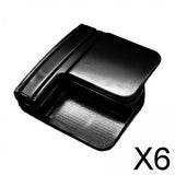 Maxbell 6xPants Clips for Waist Adjustable Pants Waist Clip Metal Pant Waist Tightener Black