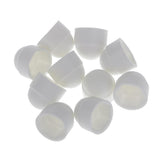 Maxbell 6x10pcs M8 13*15 White Dome Bolt Nut Protection Caps Cover Hexagon Screws