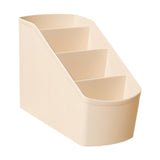 Maxbell Desk Organizer Display Desktop Storage Box for Dormitory Living Room Dresser Beige