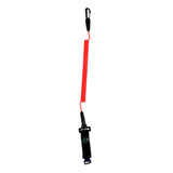 Maxbell Maxbell Kayak Paddle Leash Compass Canoe Fishing Rod Safety Coiled Lanyard Red