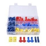 Maxbell Quick Splice T-Tap Electrical Wire Crimp Terminals&Spade Connectors Kit 85pc