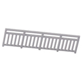 Maxbell Dollhouse Mini Guardrail Railing Model for Kids DIY Fairy Garden Accessories 6.1x1.6cm