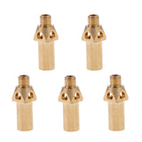 Maxbell 5 Pieces Brass Replacements Tips/ Nozzles/ Jets/ Burners for Propane LP Gas