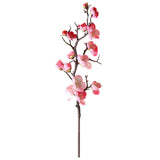 1Pc Artificial Plum blossom Flower Bouquet Wedding Home Decor Light Pink